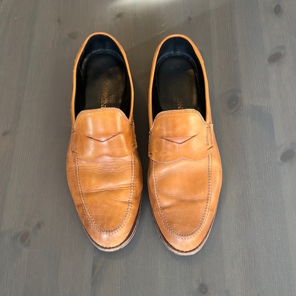 Allen Edmonds Tan Leather Loafers - Picture 1 of 7